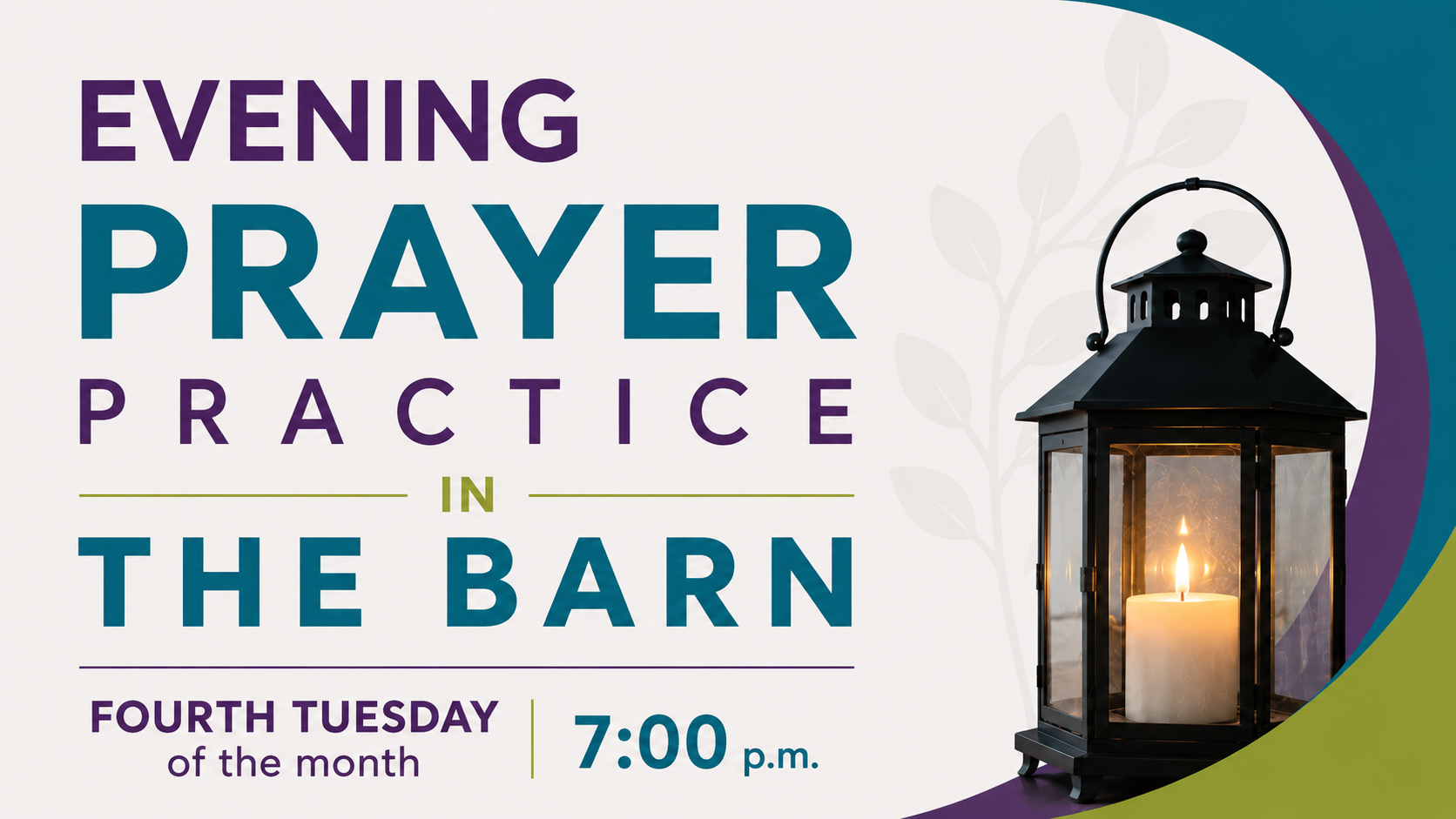 Evening Prayer Practice